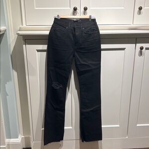 Hudson Barbara High Waist Boot Cut Jeans in Black